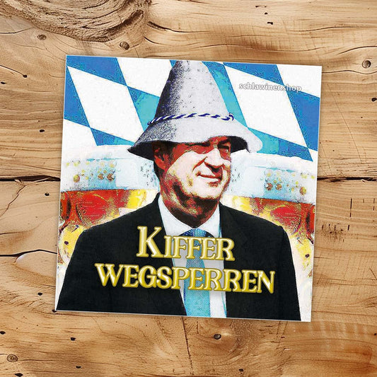 Kiffer Wegsperren | Sticker